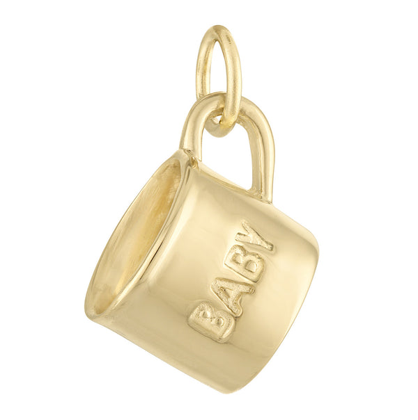Baby Cup 14K Gold Charm