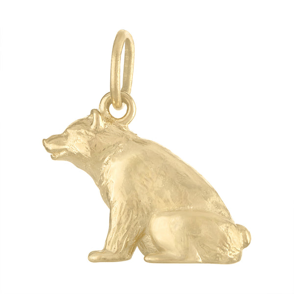Bear 14k Gold Charm