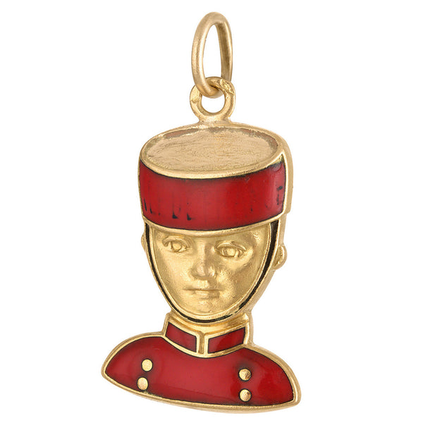 Vintage Bellhop 14k Gold Charm