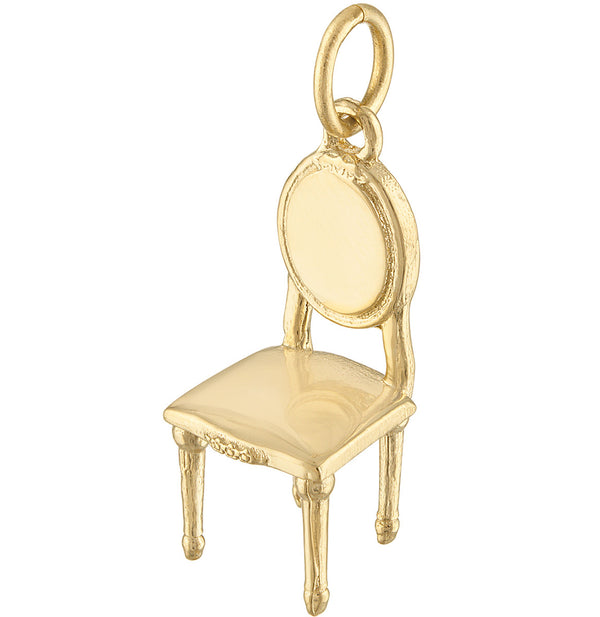 Chair 14K Gold Charm