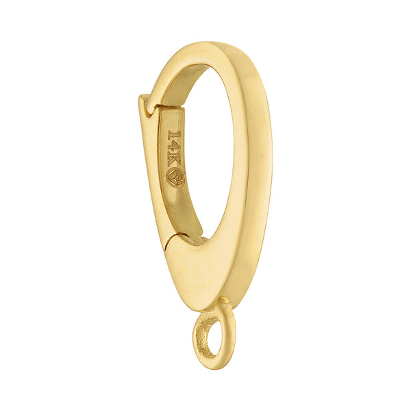 Charm Clasp 14k Gold Charm