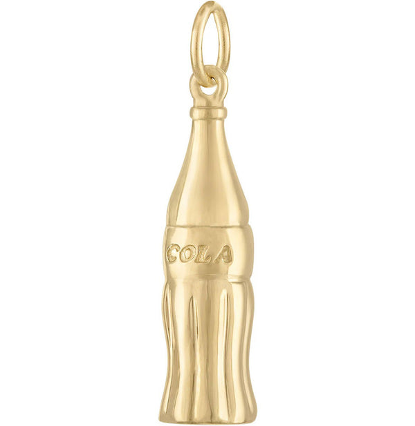 Cola Bottle 14K Gold Charm