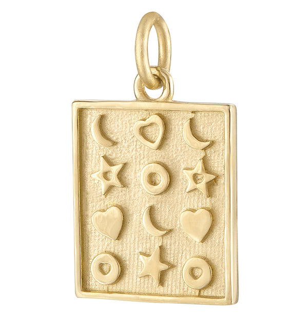 Cookie Tray 14K Gold Charm