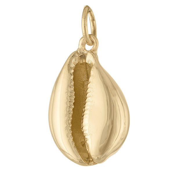 Cowrie Shell 14K Gold Charm