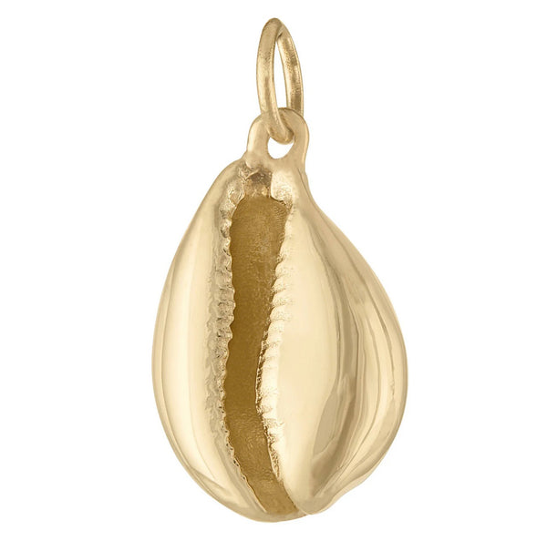 Cowrie Shell 14K Gold Charm