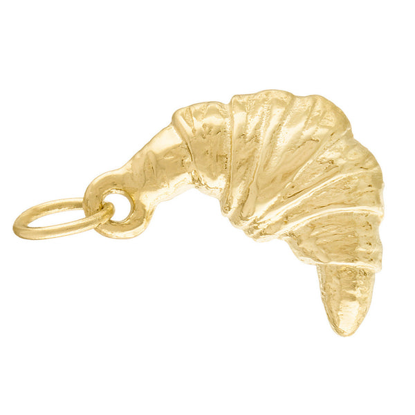 Croissant 14K Gold Charm