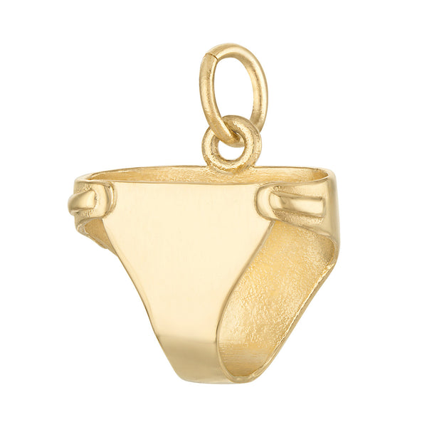 Diaper 14K Gold Charm