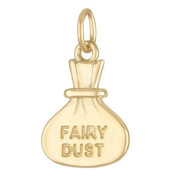 Fairy Dust 14K Gold Charm