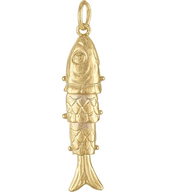 Fish 14K Gold Charm