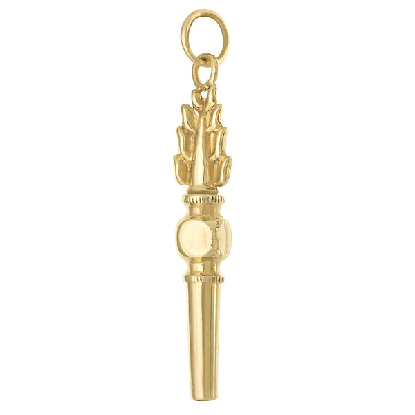 Vintage Edwardian Watch Fob 14k Gold Charm
