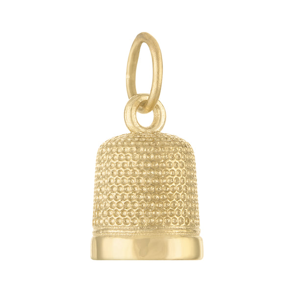 Thimble 14k Gold Charm