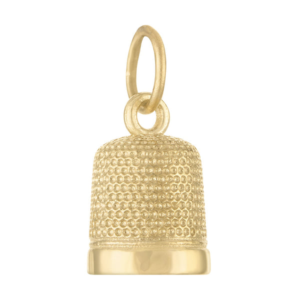 Thimble 14k Gold Charm