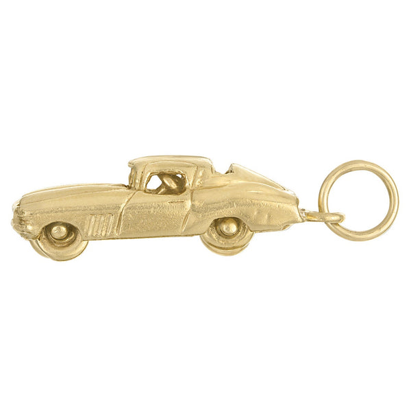 Vintage Movable Car 14k Gold Charm