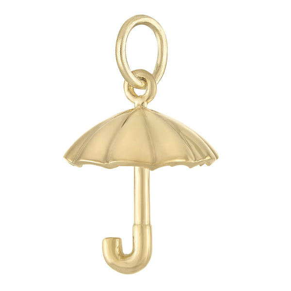 Umbrella 14K Gold Charm