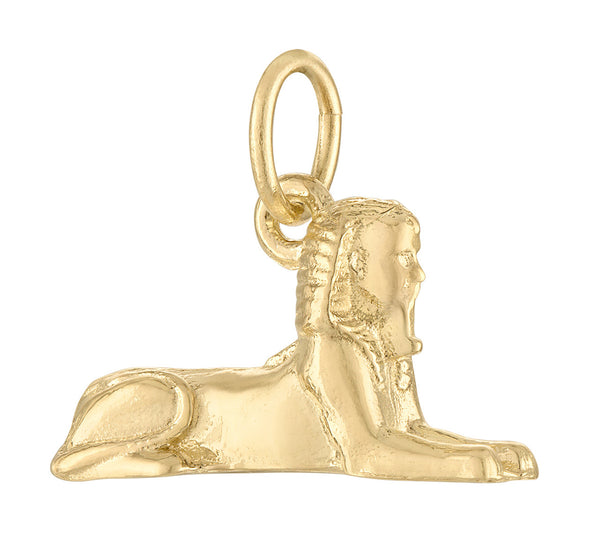 Sphinx 14k Gold Charm