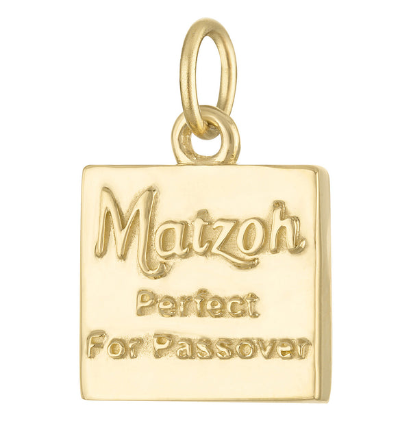 Box of Matzoh 14K Gold Charm