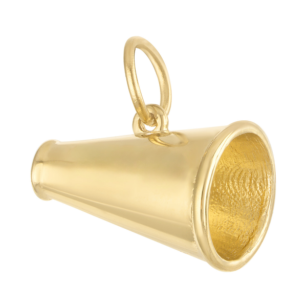 Megaphone 14K Gold Charm