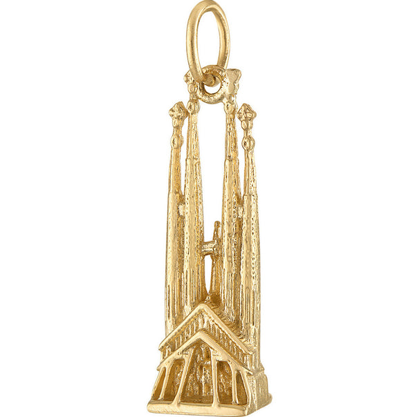 La Sagrada Familia 14K Gold Charm