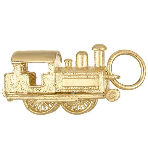 Toy Train 14K Gold Charm