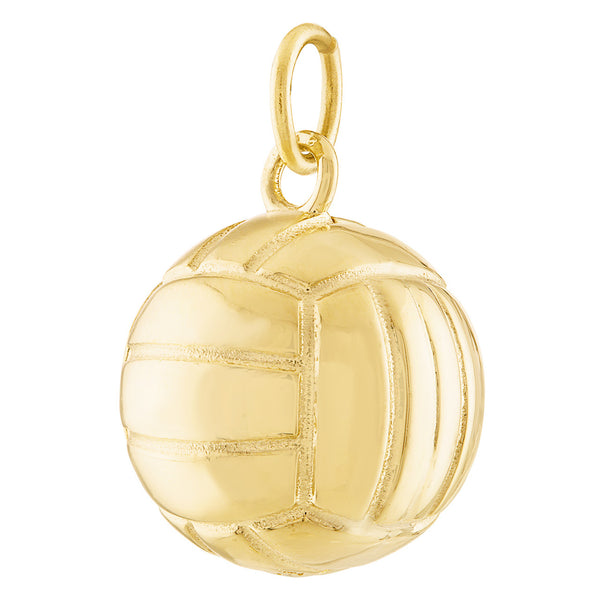 Volleyball 14K Gold Charm