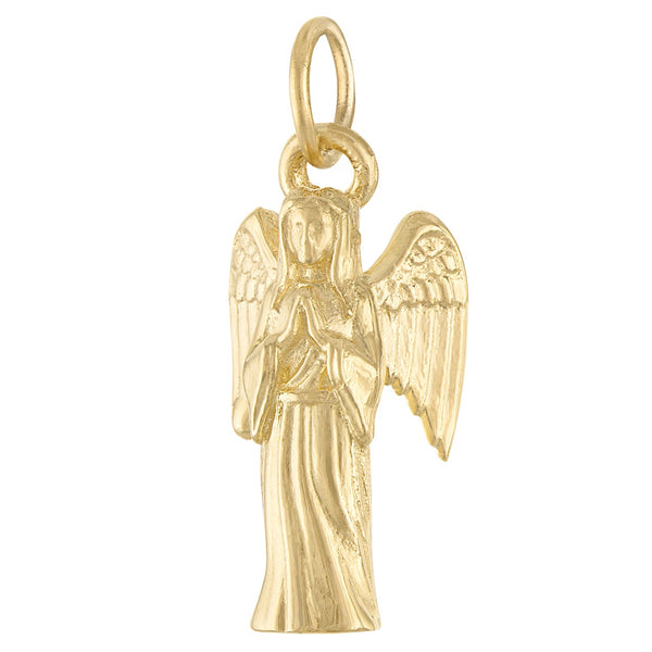 Guardian Angel 14k Gold Charm