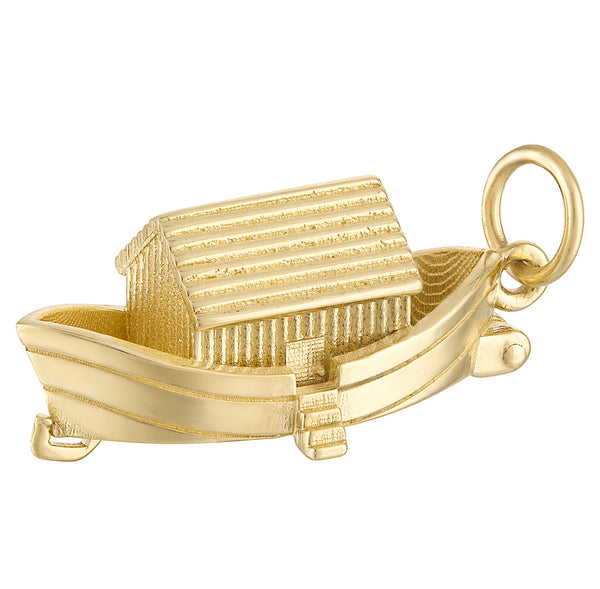 Noah's Ark 14K Gold Charm