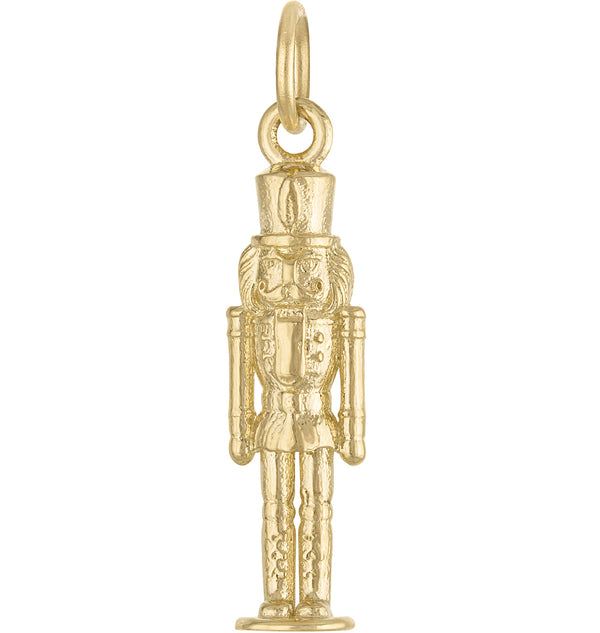 Nutcracker 14K Gold Charm