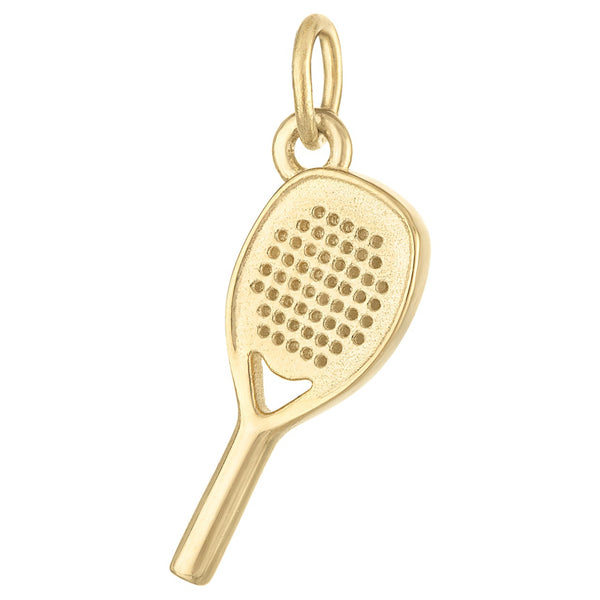 Padel 14K Gold Charm