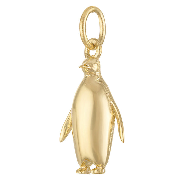 Penguin 14K Gold Charm