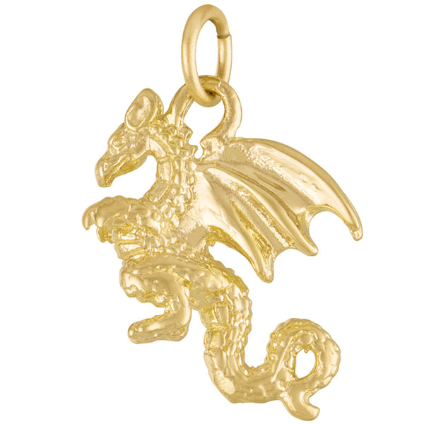 Dragon 14K Gold Charm