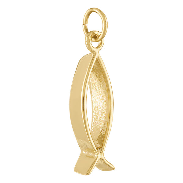 Ichthys 14K Gold Charm
