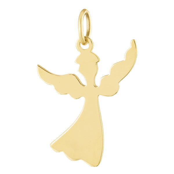 Holiday Angel 14K Gold Charm