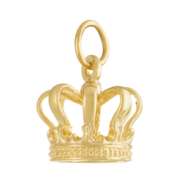Princess Crown 14K Gold Charm