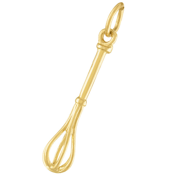 Golden Whisk 14K Gold Charm