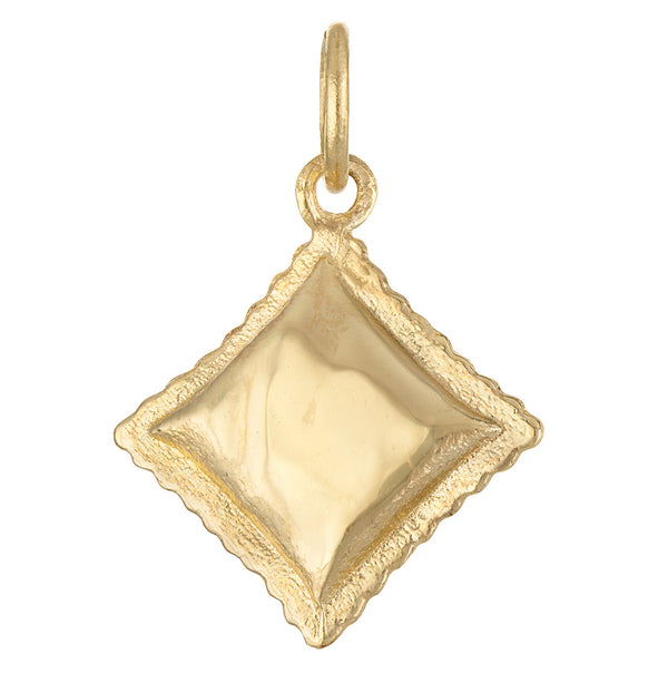 Ravioli 14k Gold Charm