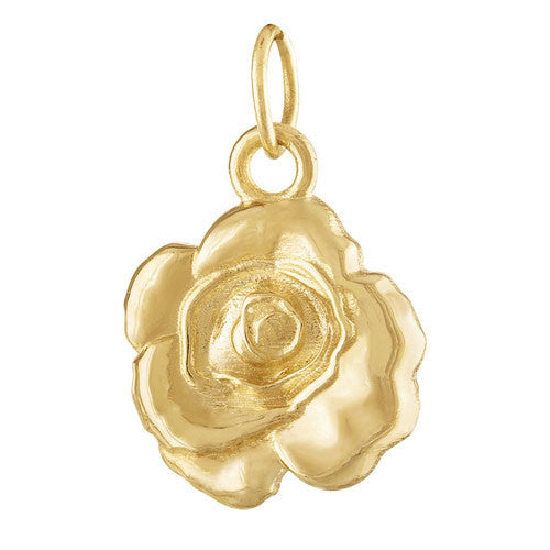 Rose 14K Gold Charm