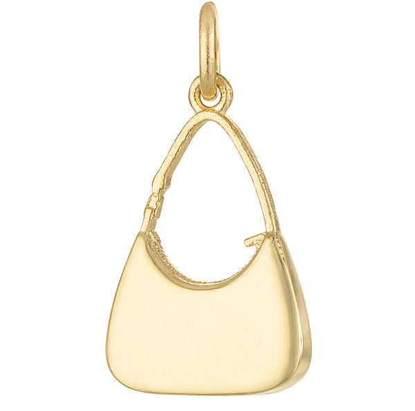 Shoulder Bag 14K Gold Charm