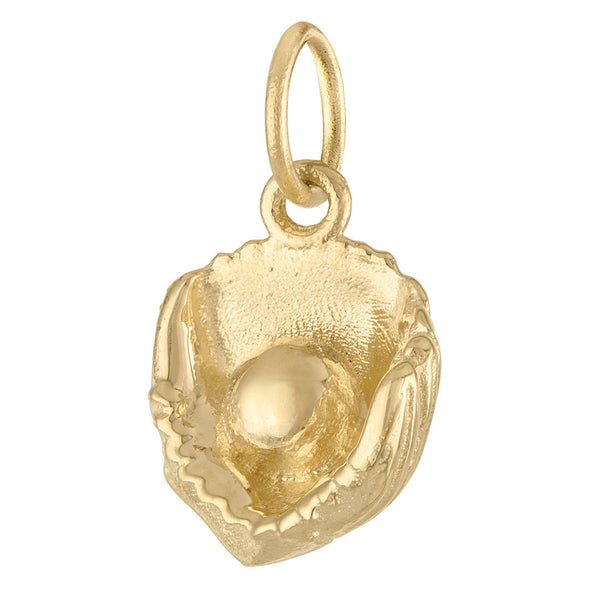 Baseball Mitt 14K Gold Charm