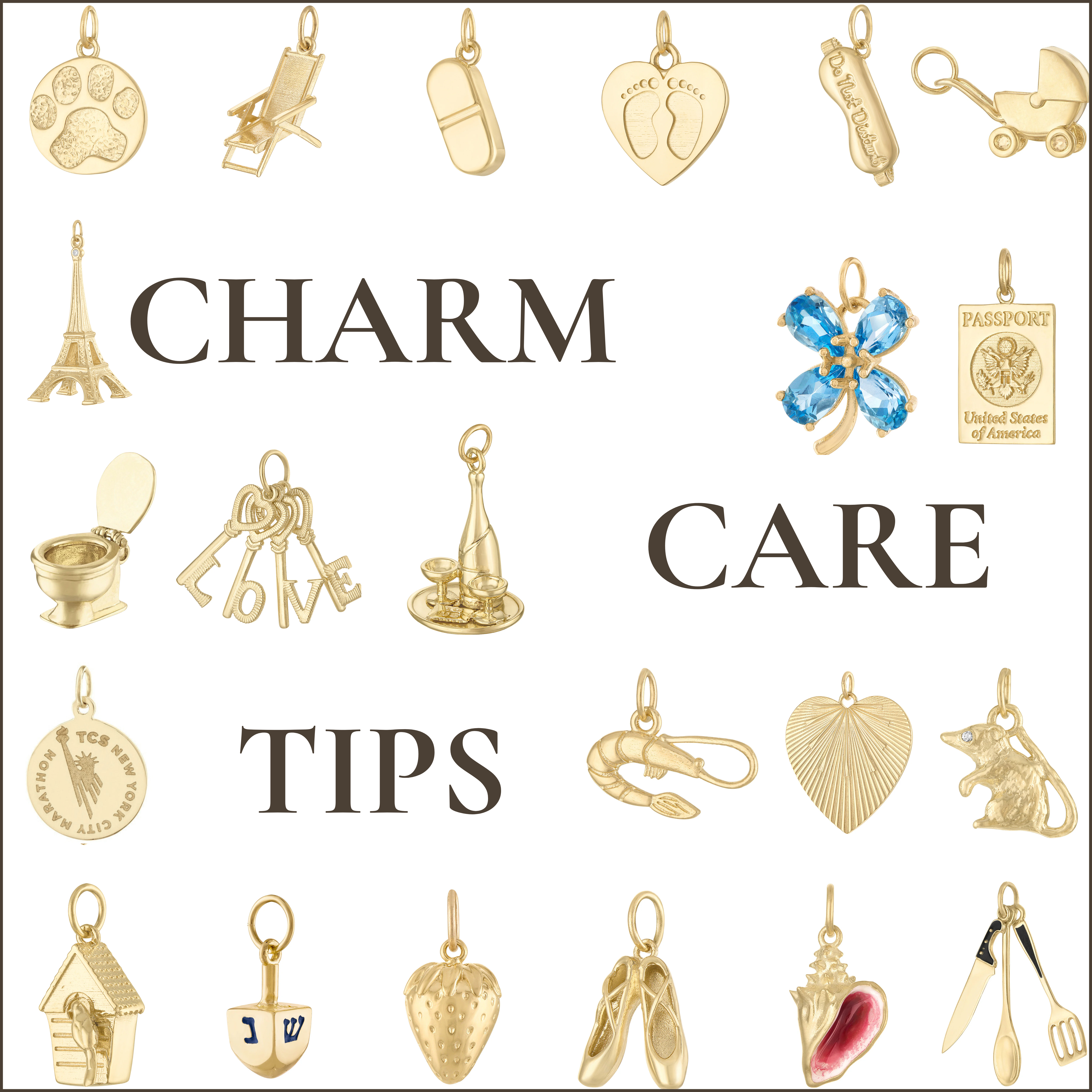 New Charms? Follow These Charm Care Tips