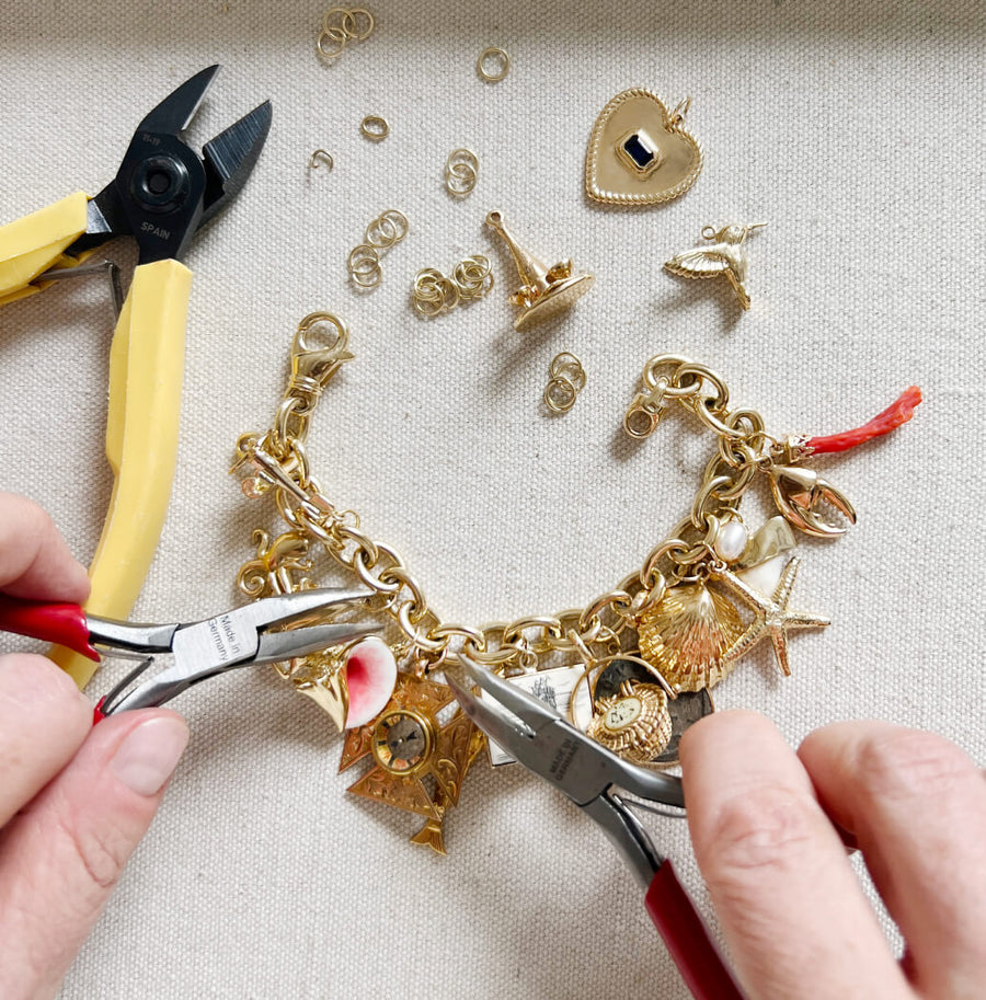 How to Build a Charm Bracelet